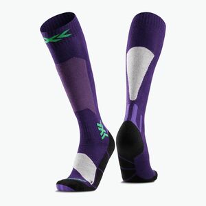 Sízokni X-Socks Ski Discover Otc deep purple/light sand (Ski Discover Otc XS-WYDDW24U-P403) kép