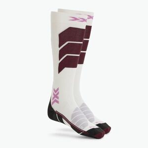 Női sízokni X-Socks Ski Expert Otc x white/lavender (Ski Expert Otc WYXXW24W) kép