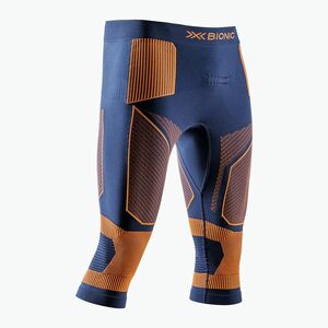 Férfi termo nadrág X-Bionic Energy Accumulator Light Pants 3/4 marine/orange (Energy Accumulator Light Pants 3/4 EAWPQ2W24M) kép
