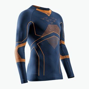 Férfi thermo hosszú ujjú felső X-Bionic Energy Accumulator Light Shirt marine / orange (Energy Accumulator Light Shirt Ls EAWTH2W24M) kép