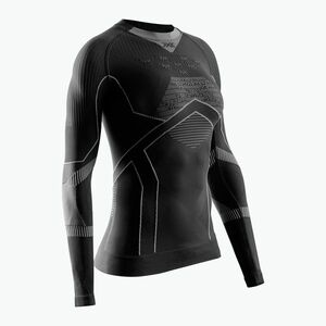 Női thermo hosszú ujjú felső X-Bionic Energy Accumulator Light Shirt black / light grey (Energy Accumulator Light Shirt Ls EAWTH2W24M) kép