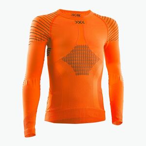 Gyerek thermo hosszú ujjú felső X-Bionic Invent 4.0 sunset orange/anthracite (Invent 4.0 INYT06W19J) kép