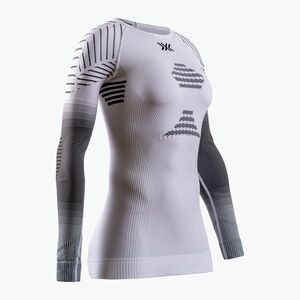 Női thermo hosszú ujjú felső X-Bionic Invent Fx Shirt white/grey/light grey (Invent Fx Shirt INYTBYW24W) kép