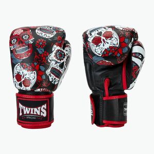 Boxkesztyű Twins Special Fancy FBGVL3-53 Skull red/black (Fancy FBGVL3-53-RD Skull) kép