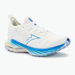 Női futócipő Mizuno Wave Neo Wind white/silver/peace blue (Wave Neo Wind J1GD227821) kép