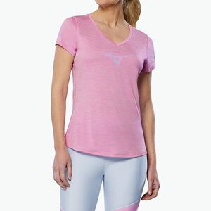 Női futópóló Mizuno Impulse Core RB Tee lilac chiffon (Impulse Core RB Tee J2GAB21366) kép