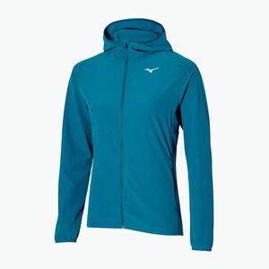 Női futókabát Mizuno Alpha Jacket moroccan blue (Alpha Jacket J2GEB20126) kép