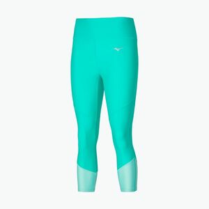 Női leggings Mizuno Impulse Core 3/4 blue turquoise (Impulse Core 3/4 J2GBB20729) kép