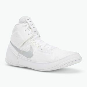 Birkózócipő Nike Fury white/metallic silver (Fury AO2416-102) kép