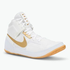 Birkózócipő Nike Fury white/metallic gold (Fury AO2416-170) kép