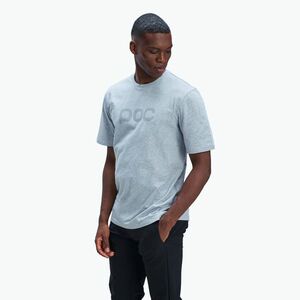 Póló POC Tee grey/ melange (Tee 61650) kép