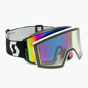 Síszemüveg SCOTT React mineral black/white/enhancer teal chrome/pro green (React 414503) kép