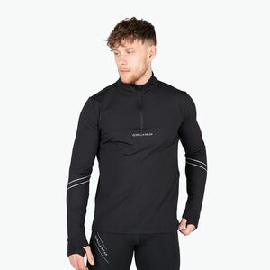 Férfi hosszú ujjú edzőfelső Gorilla Wear Noxen black (Noxen 90610900) kép