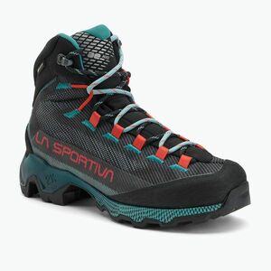 Női magashegyi cipő La Sportiva Aequilibrium Hike GTX carbon/ everglade (Aequilibrium Hike GTX ZFHS101G00E33) kép