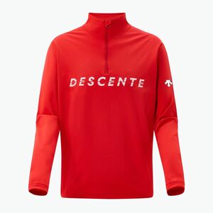 Férfi pulóver Descente Chest Logo T-Neck electric red (Chest Logo T-Neck DWMYGB20) kép