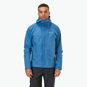 Férfi esőkabát Rab Downpour Eco denim (Downpour Eco QWG-82-DEN) kép