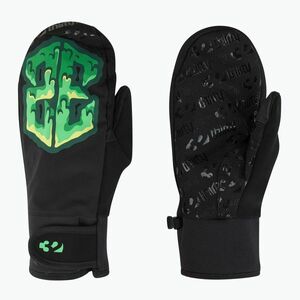 Férfi snowboard kesztyű ThirtyTwo Gateway Mitt black/green (Gateway Mitt 8140000758) kép