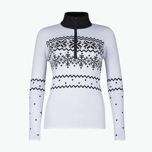 Női thermo pulóver Newland Groenlandia Half Zip white/black (Groenlandia Half Zip N4-6554-91) kép