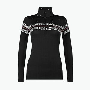Női thermo pulóver Newland Hilde Half Zip black/white (Hilde Half Zip N4-6563-108) kép