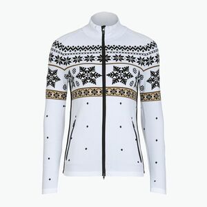 Női thermo pulóver Newland Jadis Full Zip white/black (Jadis Full Zip N4-6568-91) kép