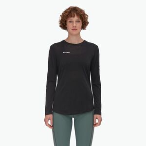Női hosszú ujjú felső Mammut Tree Wool FL black 01700 (Tree Wool FL Longsleeve 1016-01700-0001-112) kép