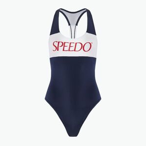 Speedo Colourblock Racerback női egyrészes fürdőruha peacoat (Colourblock Racerback 8-00443301529) kép