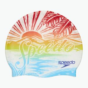 Úszósapka Speedo Printed Silicone volcanic orange speedo sunset (Printed Silicone 8-0838517394) kép