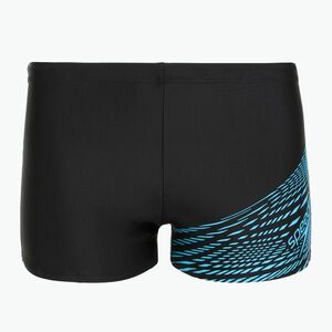 Férfi úszónadrág Speedo Medley Logo Aquashort black/picton blue (Medley Logo Aquashort 8-1135416553) kép