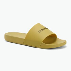Calvin Klein férfi flip-flop HM0HM00455 Pool Slide Gummi avokádóolajos csúszda (Pool Slide Rubber HM0HM00455M1E) kép
