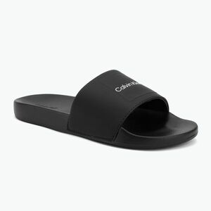 Calvin Klein férfi flip-flopok HM0HM01754 Pool Slide Ck Square fekete (Pool Slide Ck Square HM0HM01754BEH) kép