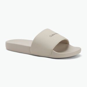 Calvin Klein férfi flip-flop HM0HM01754 Pool Slide Ck Square toll szürke (Pool Slide Ck Square HM0HM01754PEA) kép