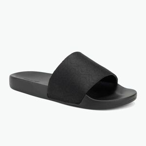 Calvin Klein férfi flip-flop HM0HM01762 Pool Slide Jaq Mono Jaq Mono fekete mono jacquard (Pool Slide Jaq Mono HM0HM017620GK) kép