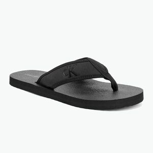 Férfi Calvin Klein YM0YM01235 Thong+ Cv tripla fekete flip flopok (Thong+ Cv YM0YM012350GJ) kép