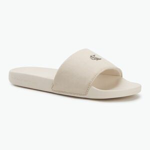 Calvin Klein női flip-flop YW0YW01713 Slide Monogram Hardware teknőc galamb (Slide Monogram Hardware YW0YW01713AEO) kép