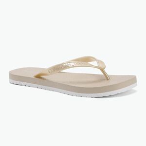 Calvin Klein női flip flop YW0YW01720 Thong+ Tpu Fémes tojáshéj/világos fehér (Thong+ Tpu Metallic YW0YW01720ACF) kép