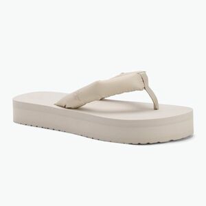 Női Calvin Klein YW0YW01723 Beach Sandal Flatform Ttxr Satin tripla tojáshéj flip flopok (Beach Sandal Flatform Ttxr Satin YW0YW01723ACF) kép