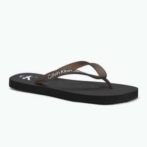 Calvin Klein női flip flop YW0YW01829 Strandszandál átlátszó Tpu fekete (Beach Sandal Transparent Tpu YW0YW01829BEH) kép