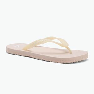 Calvin Klein női flip flop YW0YW01829 Strandszandál átlátszó Tpu suttogó rózsaszín/világos fehér (Beach Sandal Transparent Tpu YW0YW01829VIC) kép