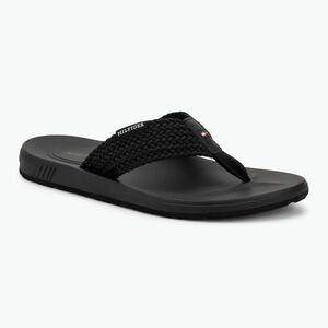 Férfi flip-flop papucs Tommy Hilfiger Molded Web Beach Sandal black (Molded Web Beach Sandal FM0FM05434BDS) kép