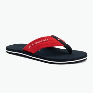 Férfi flip-flop papucs Tommy Hilfiger Nyc Beach Sandal primary red (Nyc Beach Sandal FM0FM05437XLG) kép