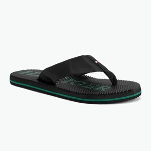Férfi flip-flop papucs Tommy Hilfiger Massage Beach Sandal black (Massage Beach Sandal FM0FM05443BDS) kép