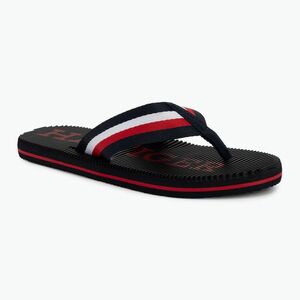 Férfi flip-flop papucs Tommy Hilfiger Massage Beach Sandal desert sky (Massage Beach Sandal FM0FM05443DW5) kép