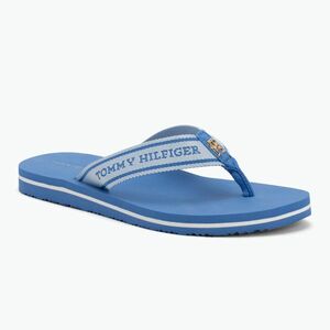 Női flip-flop papucs Tommy Hilfiger Webbing Beach Sandal blue spell (Webbing Beach Sandal FW0FW08515C30) kép