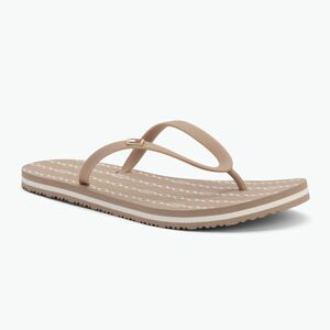 Női flip-flop papucs Tommy Hilfiger Strap Beach Sandal claystone (Strap Beach Sandal FW0FW08518AFC) kép
