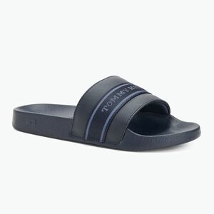 Női papucs Tommy Hilfiger Poolside With Webbing space blue (Poolside With Webbing FW0FW08529DW6) kép