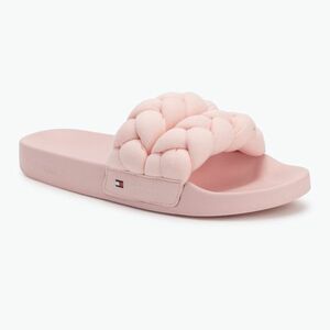 Női papucs Tommy Jeans Braided Slide delicate pink (Braided Slide EN0EN02764TIO) kép