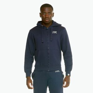 Férfi pulóver LEONE 1947 Vintage Logo navy (Vintage Logo M869A7F02A) kép