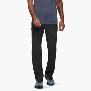 Férfi trekking nadrág Mammut Runbold IV Regular fekete (Runbold IV Regular 1022-02580-0001-50-10) kép