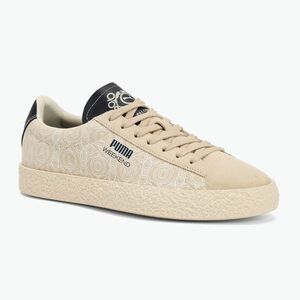 Férfi cipő PUMA Weekend Palomo puma black/whisper white/mellow yellow (Weekend Palomo 386687 01) kép