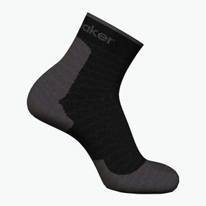 Férfi trekking zokni Icebreaker Merino Hike+ Light Mini black/obsidian (Merino Hike+ Light Mini IB0A578N0FB1) kép